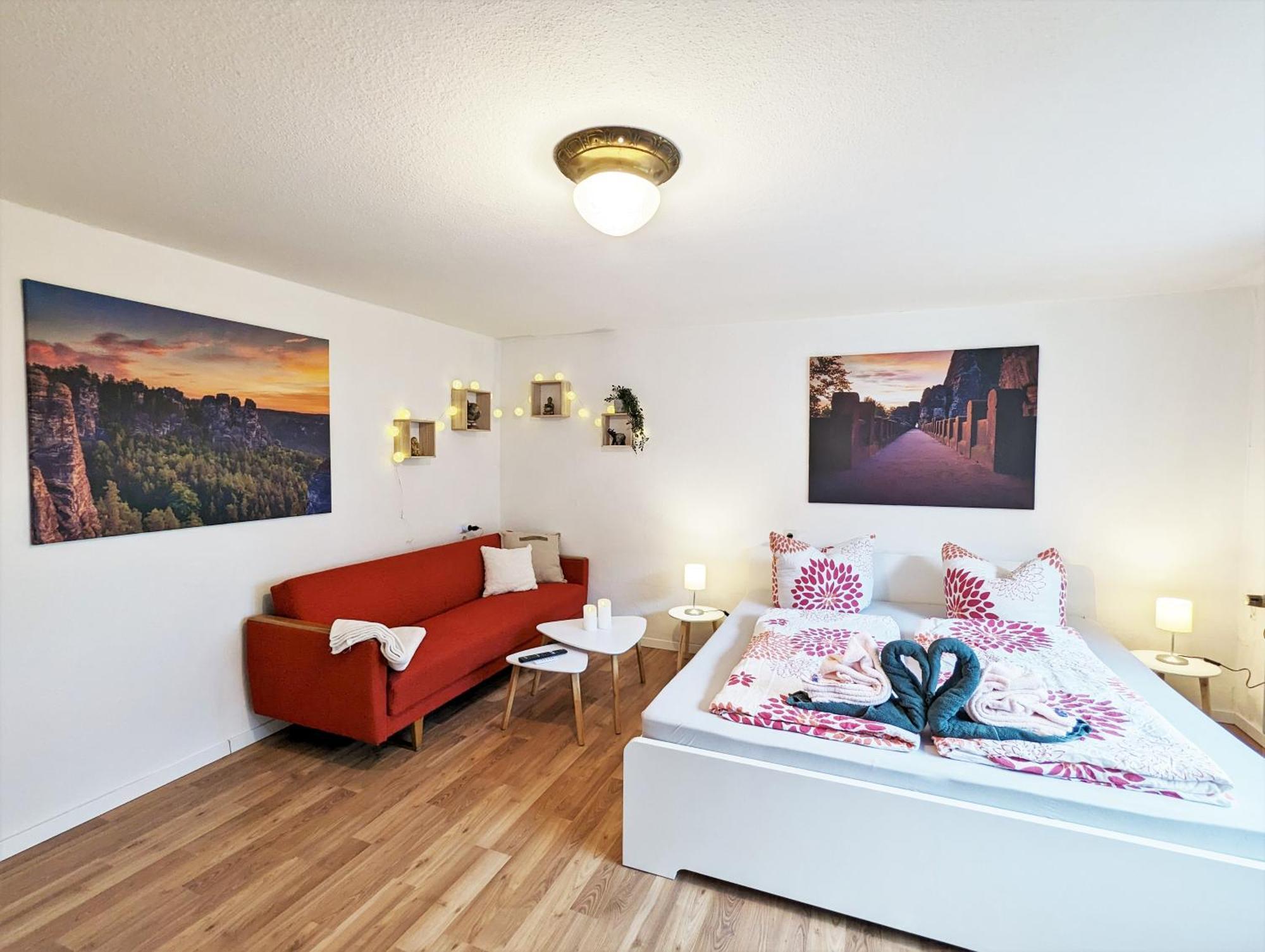 L1 - Urlaubsmagie - Wohnung Fuer 3P Am Wanderweg Зебниц Экстерьер фото
